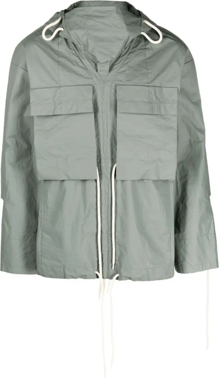 Short Hooded Parka Coat