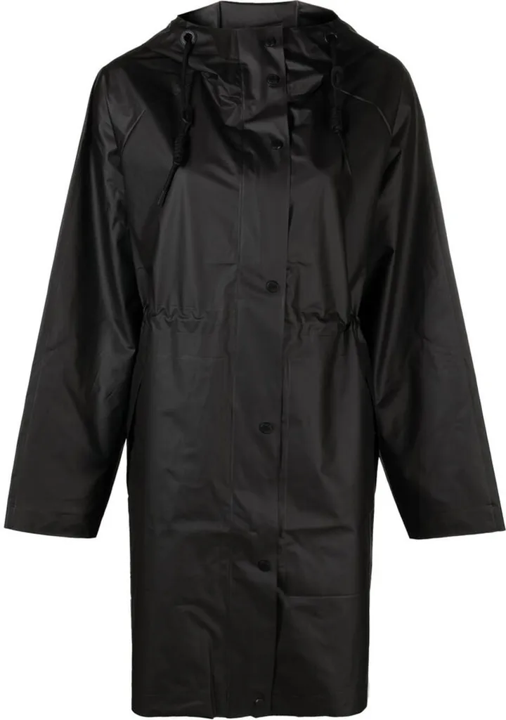 Play drawstring rain coat