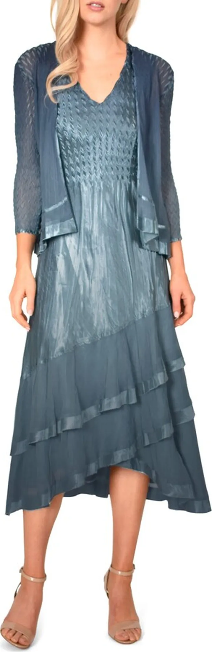 Asymmetrical Jacket Dress