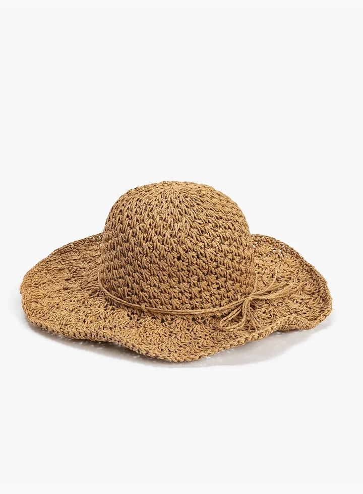 Straw Hat Band Detail