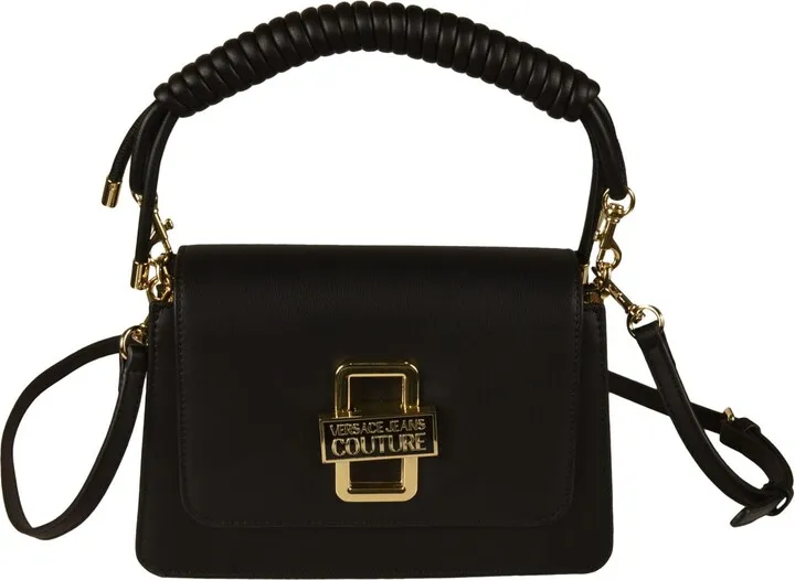 Strap Logo Plaque Shoulder Bag