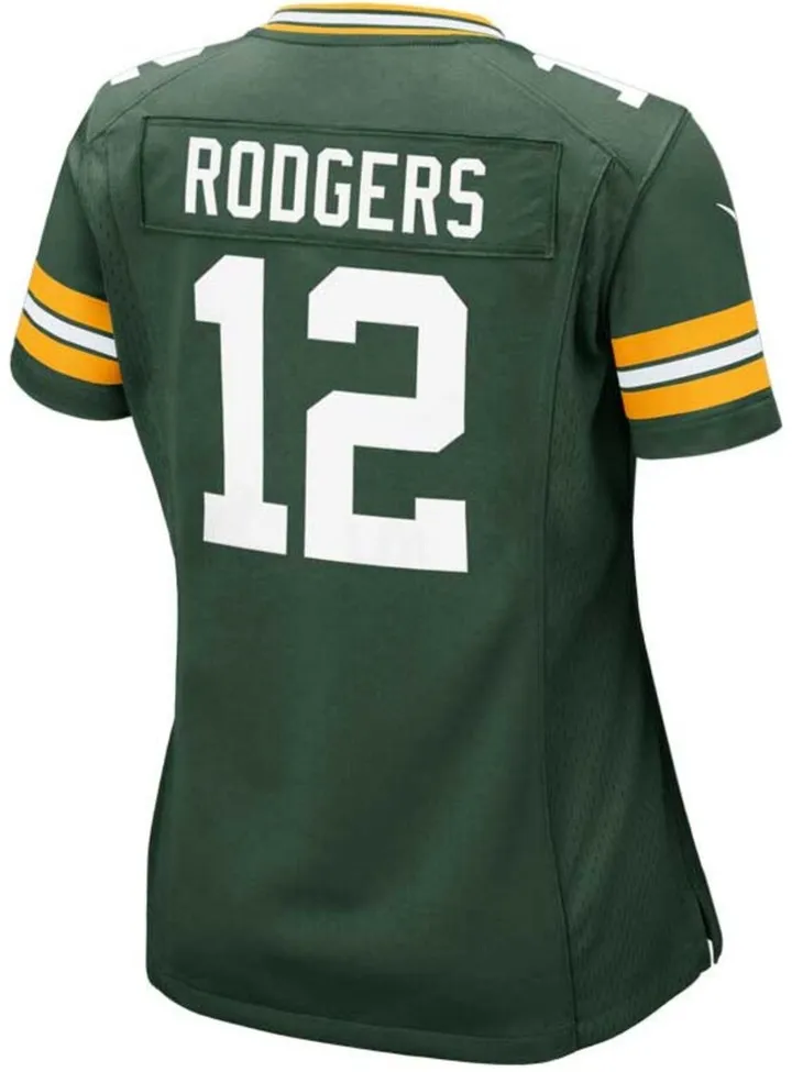 Nike Women's Aaron Rodgers Green Bay Packers Game Jersey