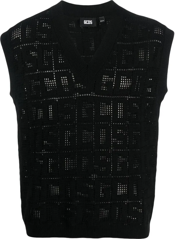 Monogram Macramé Gilet