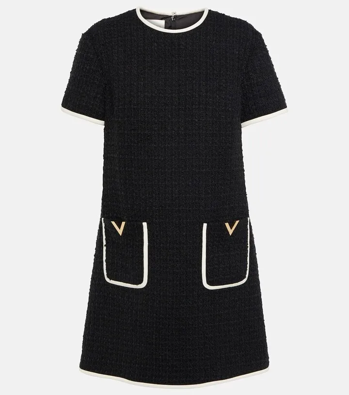 VGOLD tweed minidress