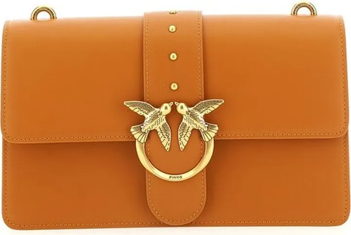 Pinko Love Icon Foldover Crossbody Bag
