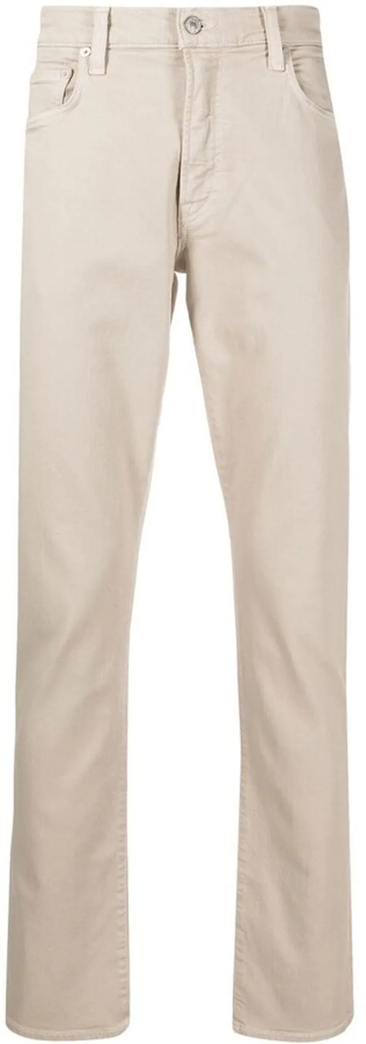 Straight-Leg Five-Pocket Trousers