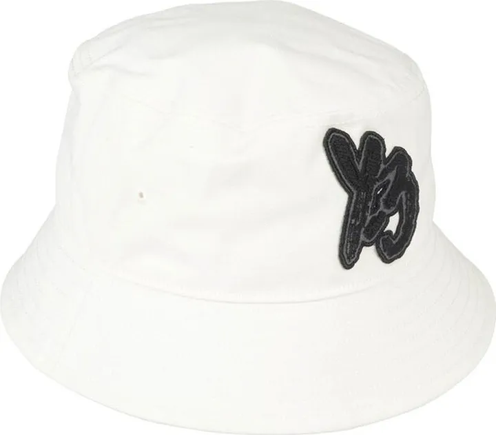 Y-3 Logo Embroidered Bucket Bag