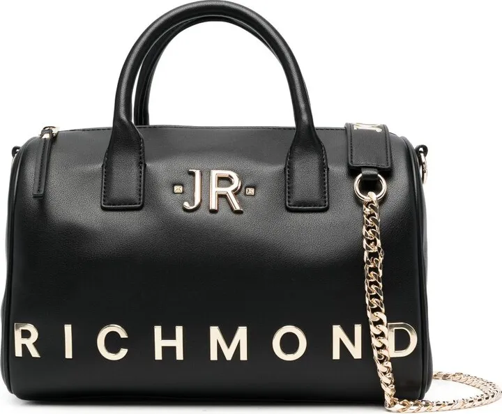 Logo-Lettering Tote Bag