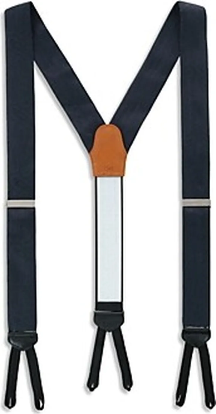 Trafalgar Banbury Black Paisley Formal Suspenders