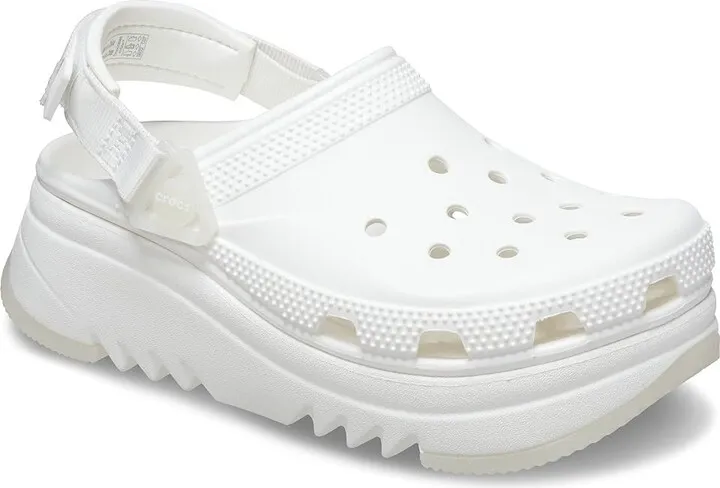 Crocs Classic Hiker Xscape Clog (White) Clog Shoes