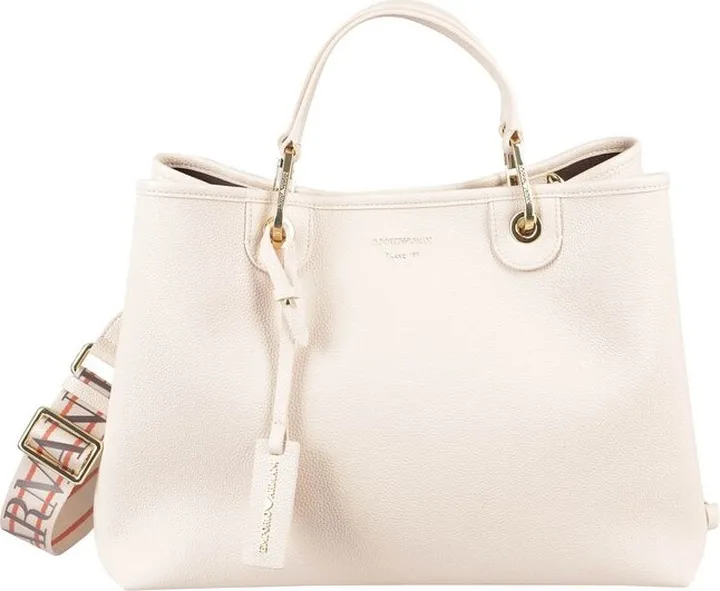 Emporio Armani Logo Detailed Tote Bag