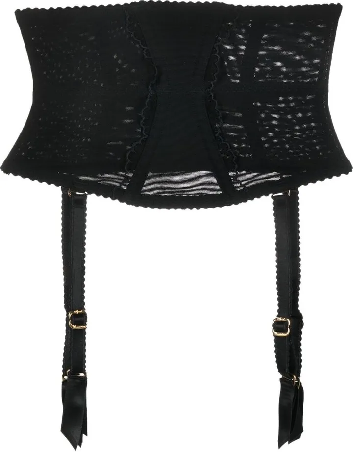 Black Sara Waspie Corset