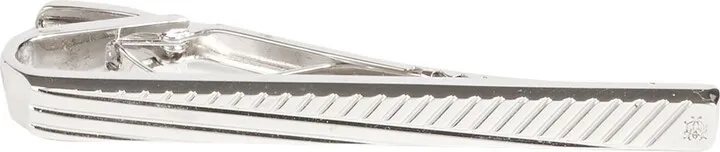 Cufflinks And Tie Clips Silver