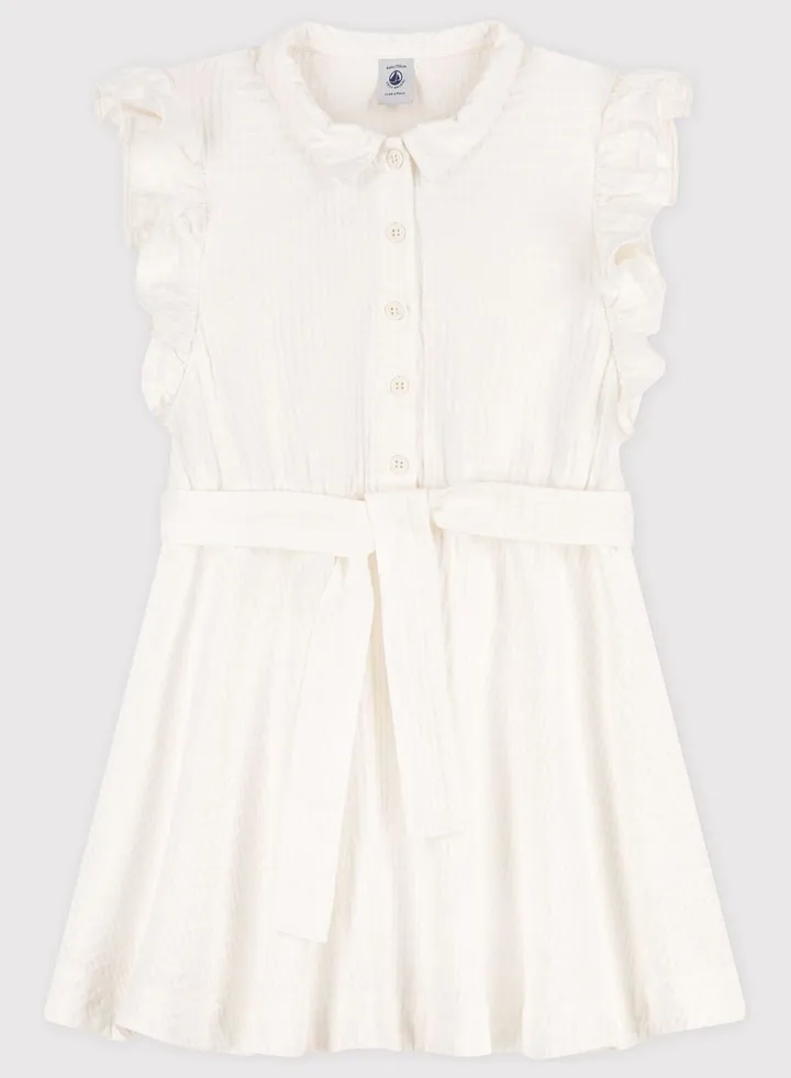 Kids Frill Midi Dress