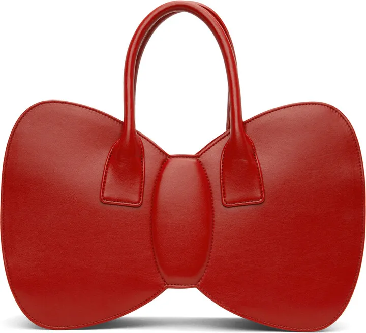 Comme des Garçons Girl Red Bow Bag