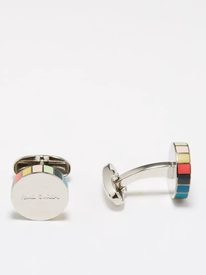 Artist Stripe Metal Cufflinks