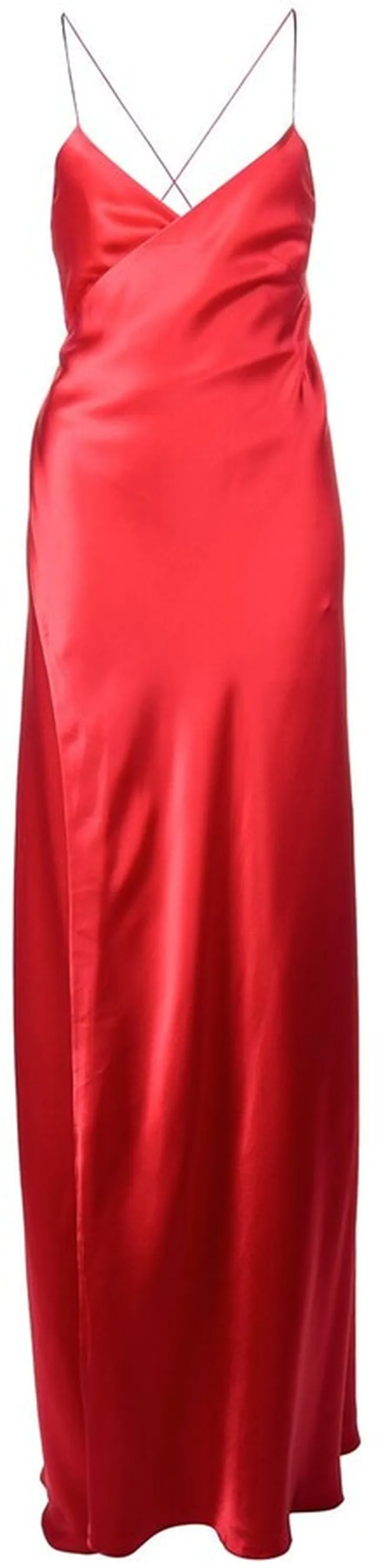 Strappy Wrap Gown