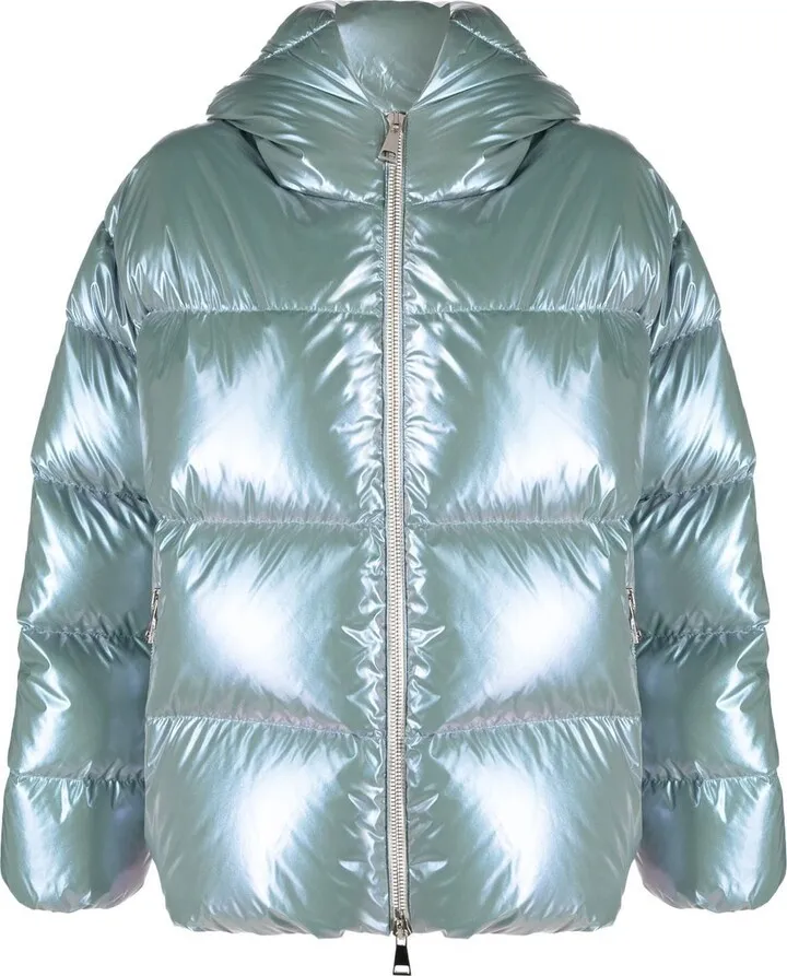 Logo-Patch Padded Jacket