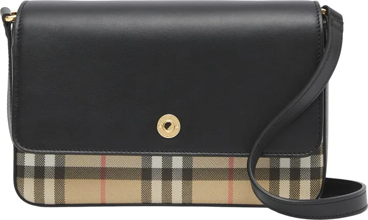 New Hampshire Canvas & Calfskin Crossbody Bag