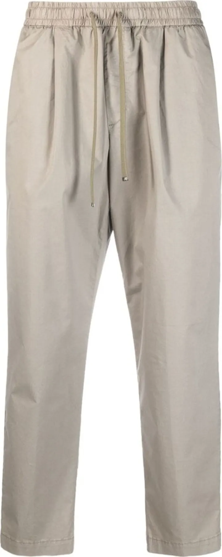 Logo-Patch Cropped Trousers