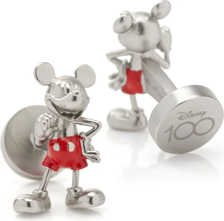 x Disney Mickey Mouse 3D Cuff Links