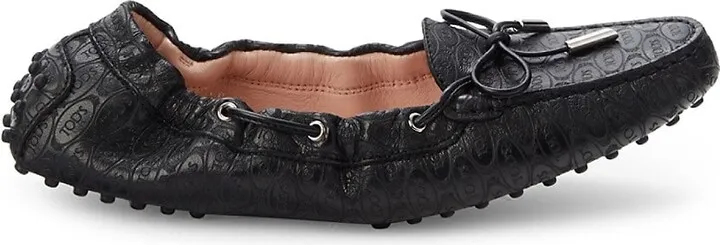 Heaven Logo Leather Driving Shoe