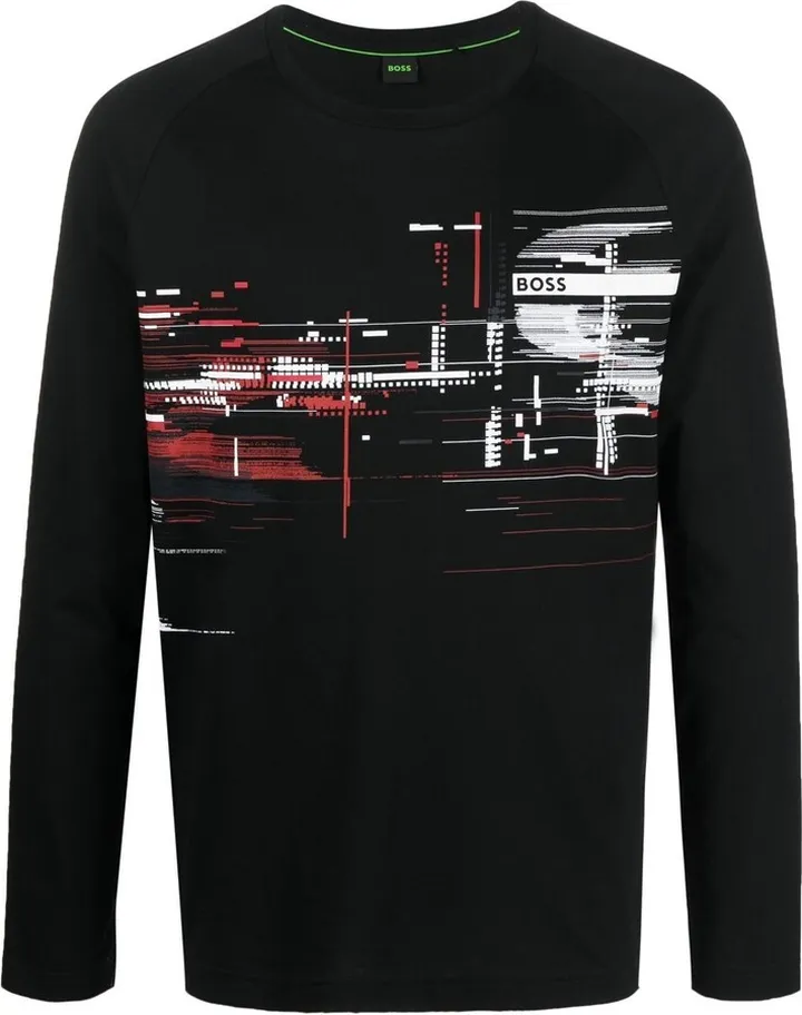 graphic-print raglan sleeve T-shirt