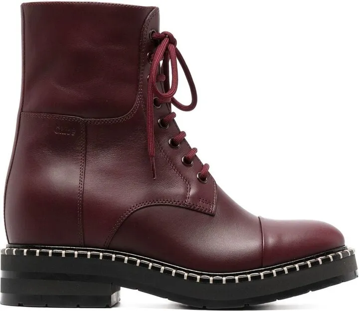 Noua lace-up leather boots