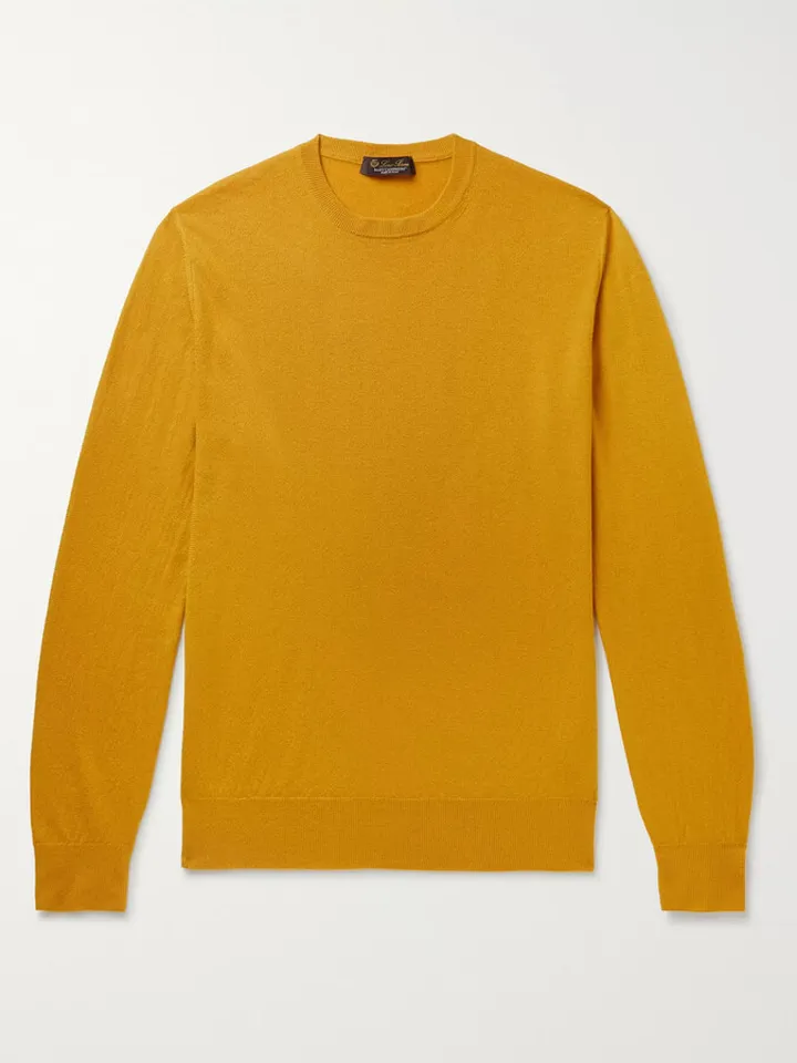 Slim-Fit Baby Cashmere Sweater
