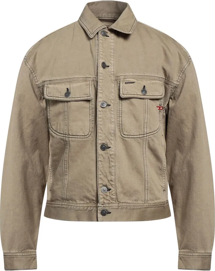Denim Outerwear Camel