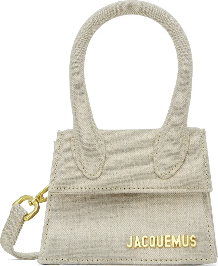 Jacquemus Beige Le Papier 'Le Chiquito' Bag