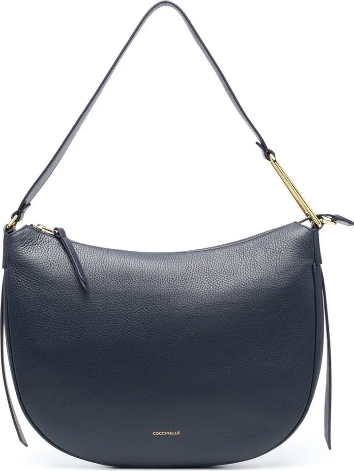 Leather Logo-Detail Tote Bag