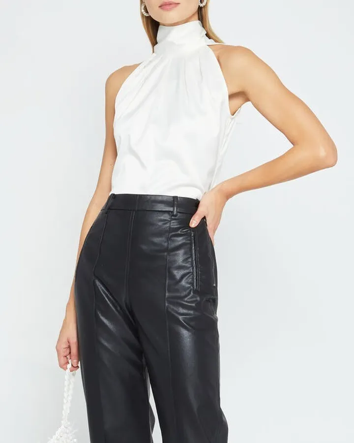 Few Moda Kasper Halter Top - White