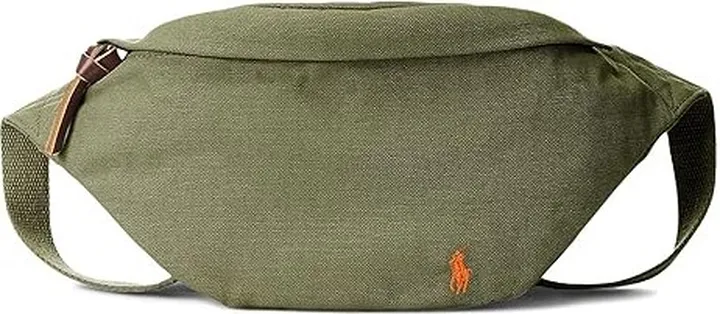 Polo Ralph Lauren Canvas Waist Pack (Dark Sage) Travel Pouch