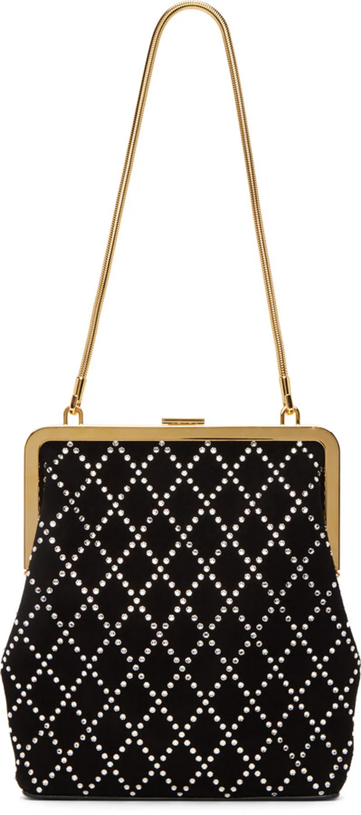 KHAITE Black Lilith Evening Bag