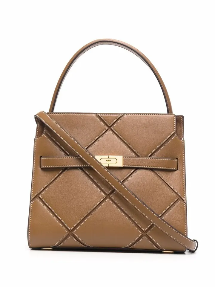 Lee Radziwill woven tote bag