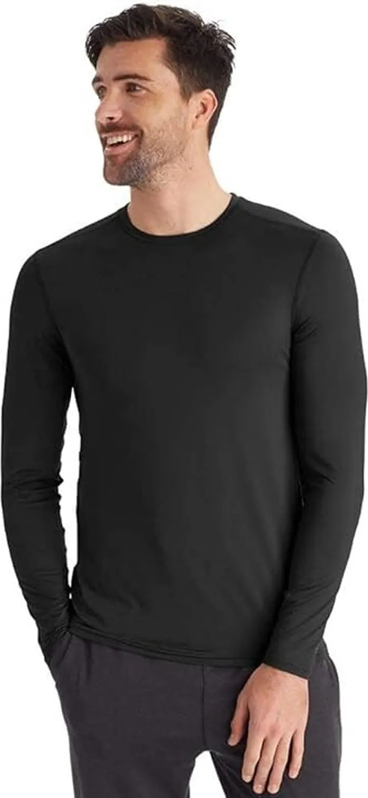C9 Champion Men's Long Sleeve Tech Tee (Ebony) Men's T Shirt