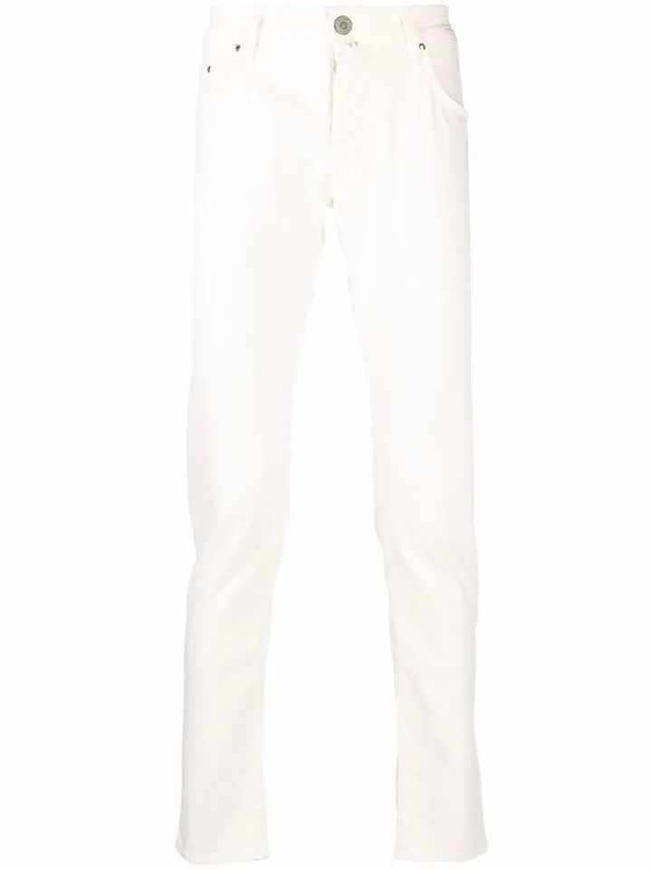 Low-Rise Skinny Trousers