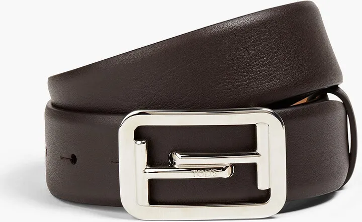 Leather belt