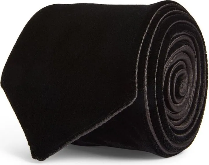 Giorgio Armani Silk Velvet Tie