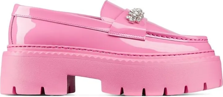 Jimmy Choo Bryer Leather Loafers