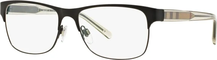 Burberry BE1289 Men's Rectangle Eyeglasses