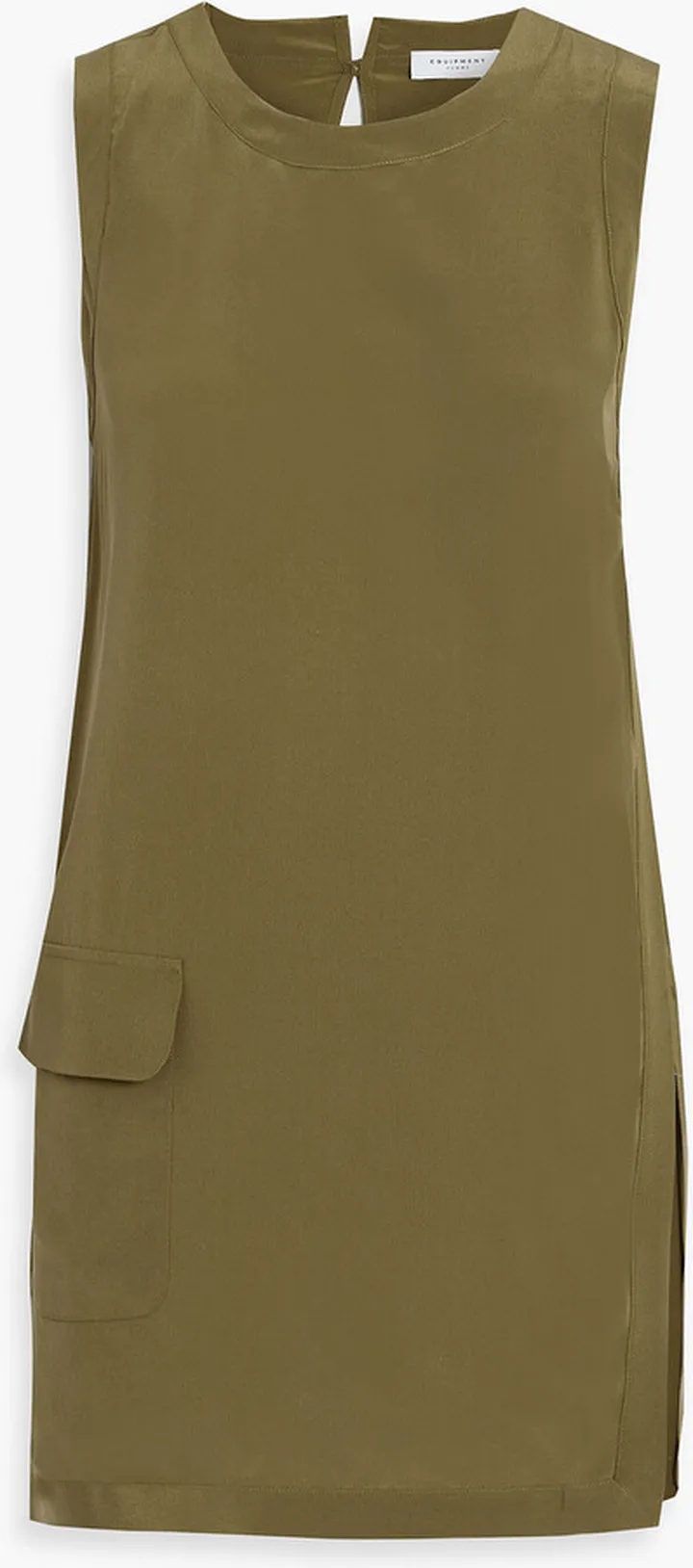 Orlea washed-silk tunic