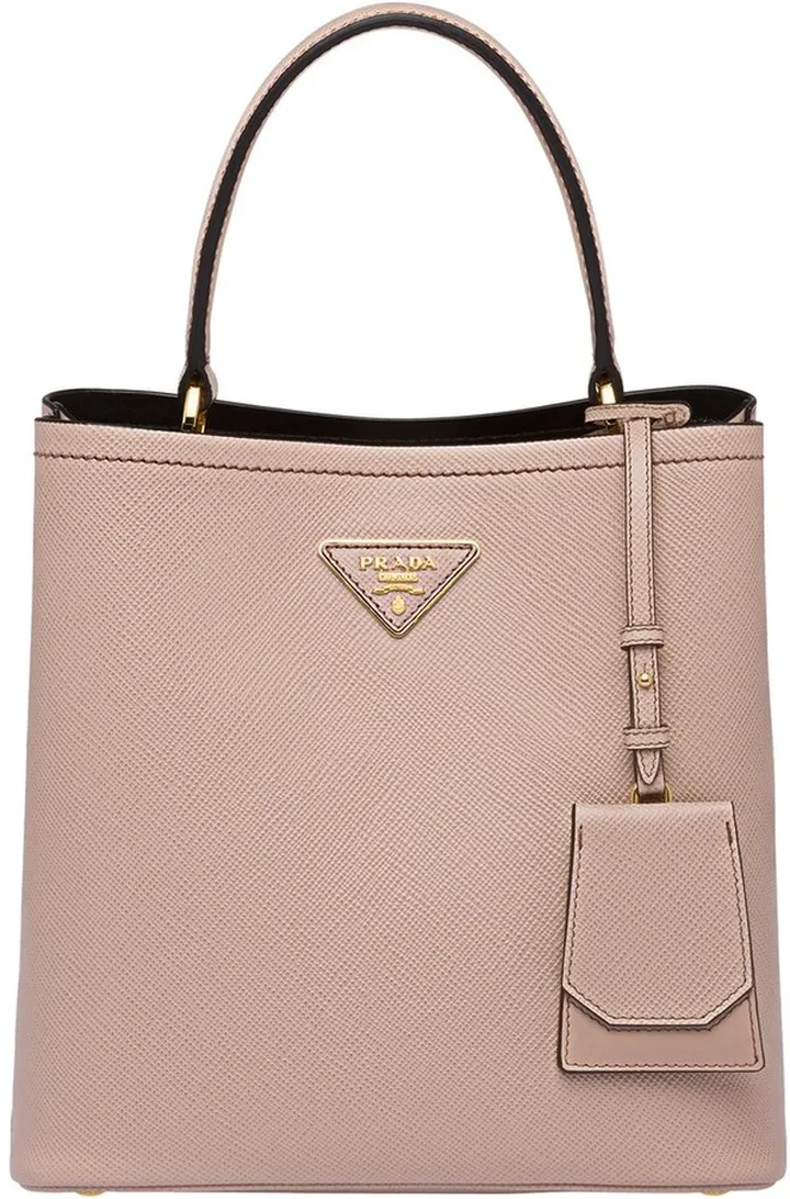 Double Saffiano leather bag