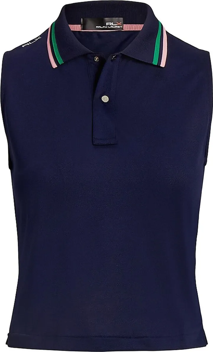 RLX Golf & Tennis Cropped Sleeveless Polo