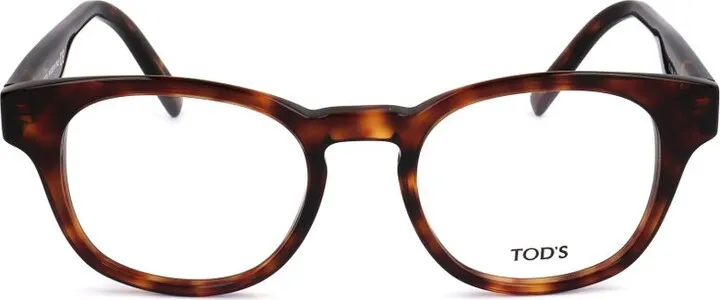 Tod's Tortoise Shell Square Frame Glasses