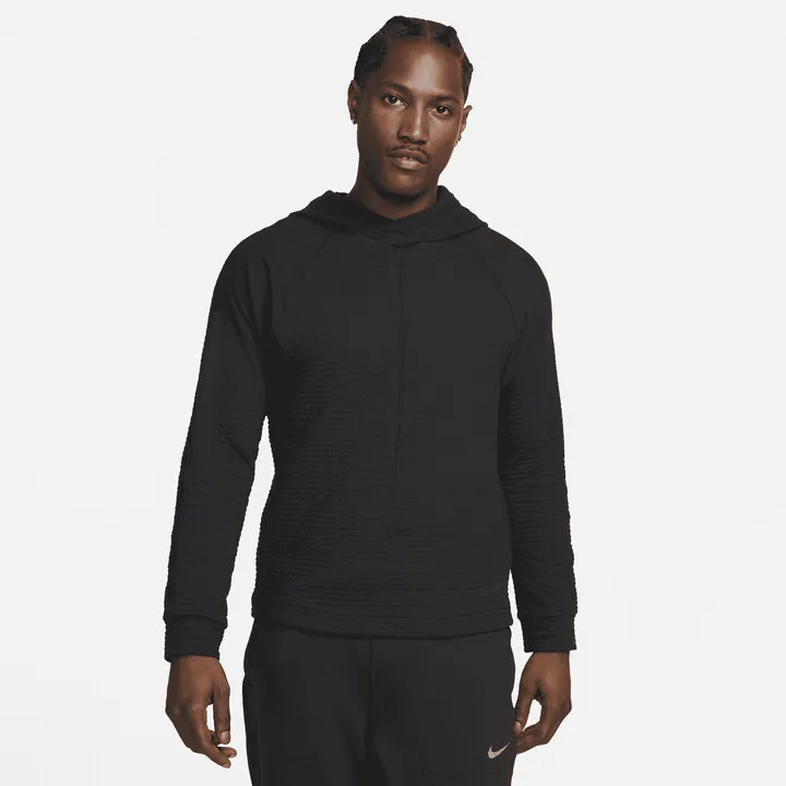 Men's Nike Yoga Dri-FIT Pullover in Black