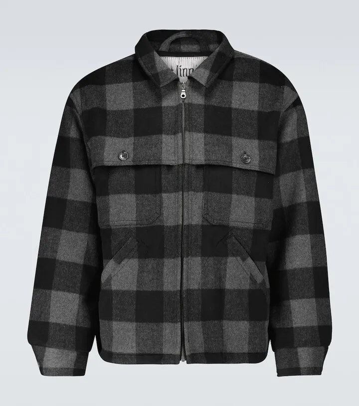 Wool hunting jacket