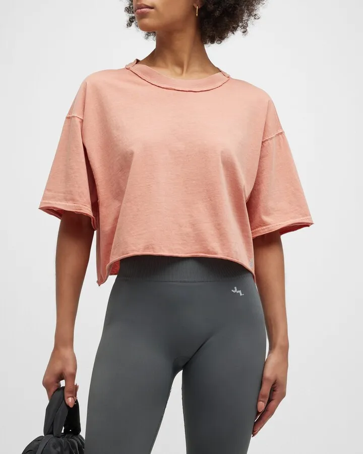 Inspire Cropped Short-Sleeve Tee