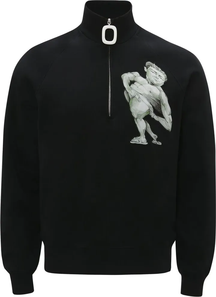 Anglada half-zip jumper